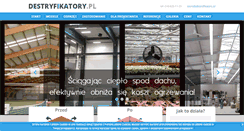 Desktop Screenshot of destryfikatory.pl